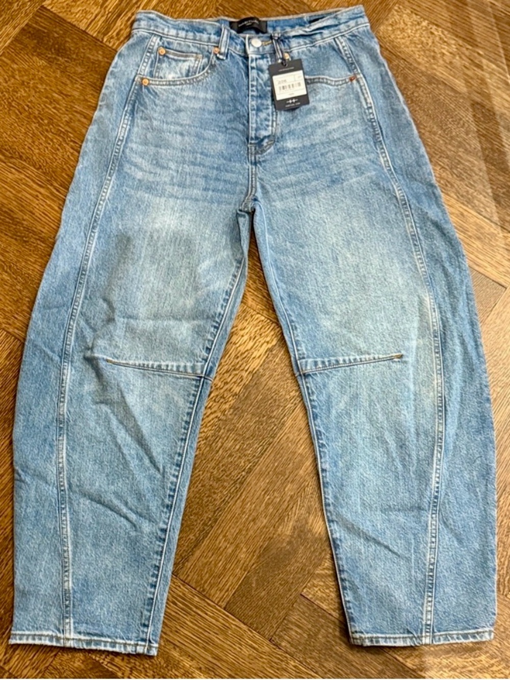 HABITUAL Harper High Rise Straight Jeans Size 26 Medium Wash